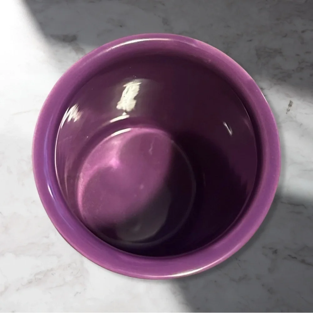 Kohl’s Decorative Mermaid Scale Pen Cup/Makeup Brush Holder In Iridescent Purple